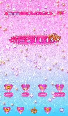 Star wallpaper Dreamy Glitter android App screenshot 3